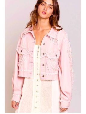 Pol sequined denim jacket